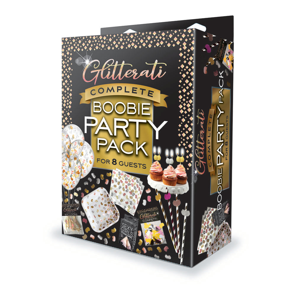Little Genie Glitterati Complete Boobie Party Pack Party Set For 8 People Little Genie
