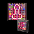 Little Genie Glitterati Neon Pink Penis Sign Little Genie