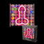 Little Genie Glitterati Neon Pink Penis Sign Little Genie