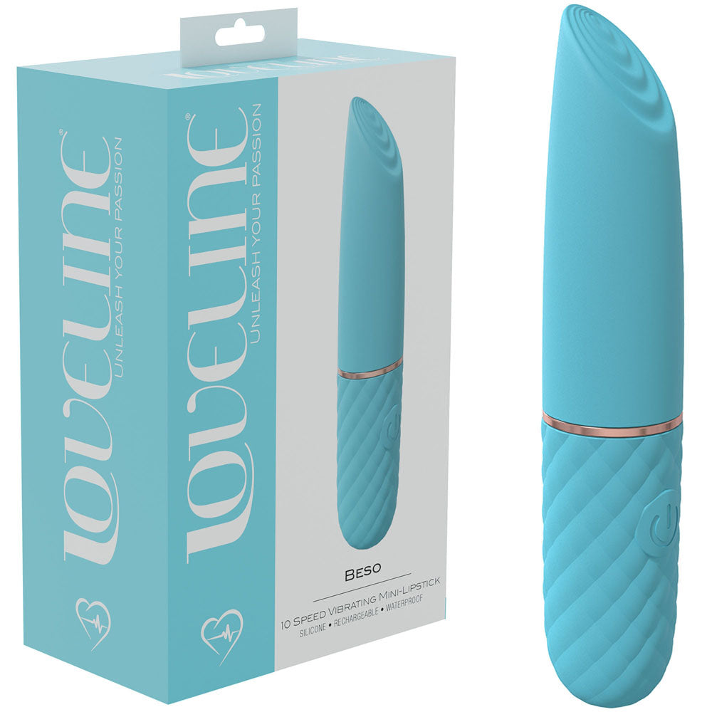 Shots Toys LOVELINE Beso USB Rechargeable Mini Lipstick Vibrator 10.6cm Shots Toys Main image