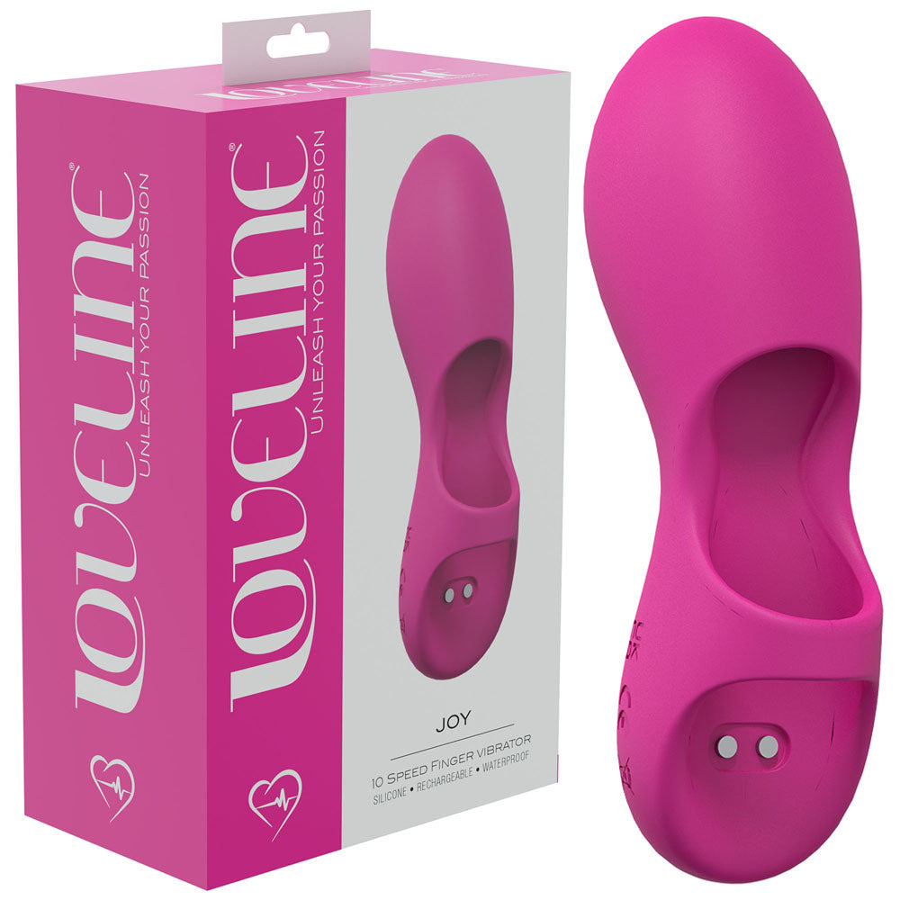 Shots Toys LOVELINE Joy USB Rechargeable Finger Stimulator Shots Toys