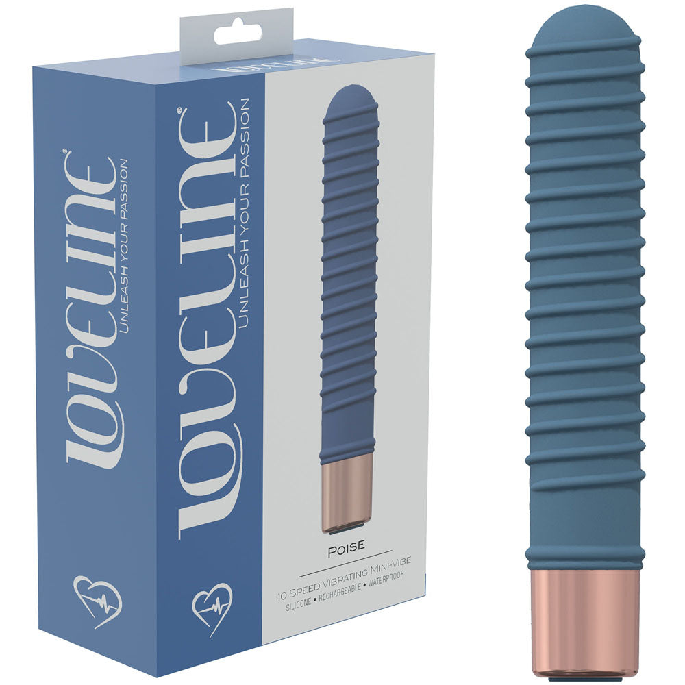 Shots Toys LOVELINE Poise USB Rechargeable Vibrator 14.5cm Shots Toys Main image
