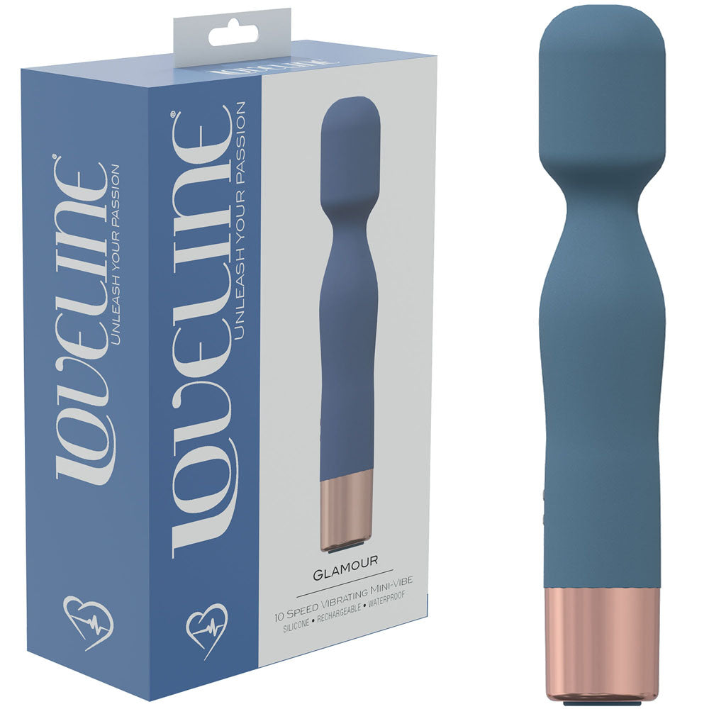 Shots Toys LOVELINE Glamour USB Rechargeable Massage Wand 14.4cm Shots Toys Main image
