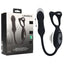 Shots Toys LEVELZ Vibrating & Thrusting TriO Cock Ring With Prostate Stimulator Black Shots Toys
