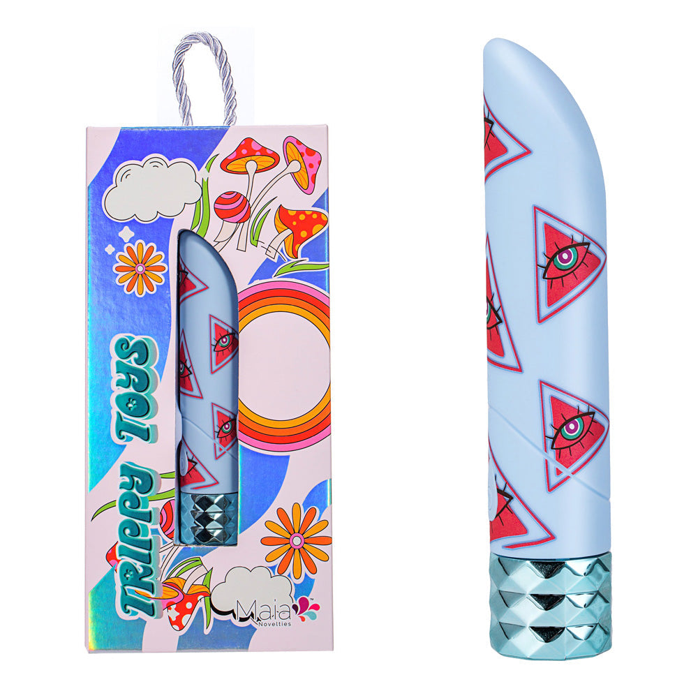 Maia GRATEFUL DEB USB Rechargeable Bullet Vibrator Blue Maia Toys Main image