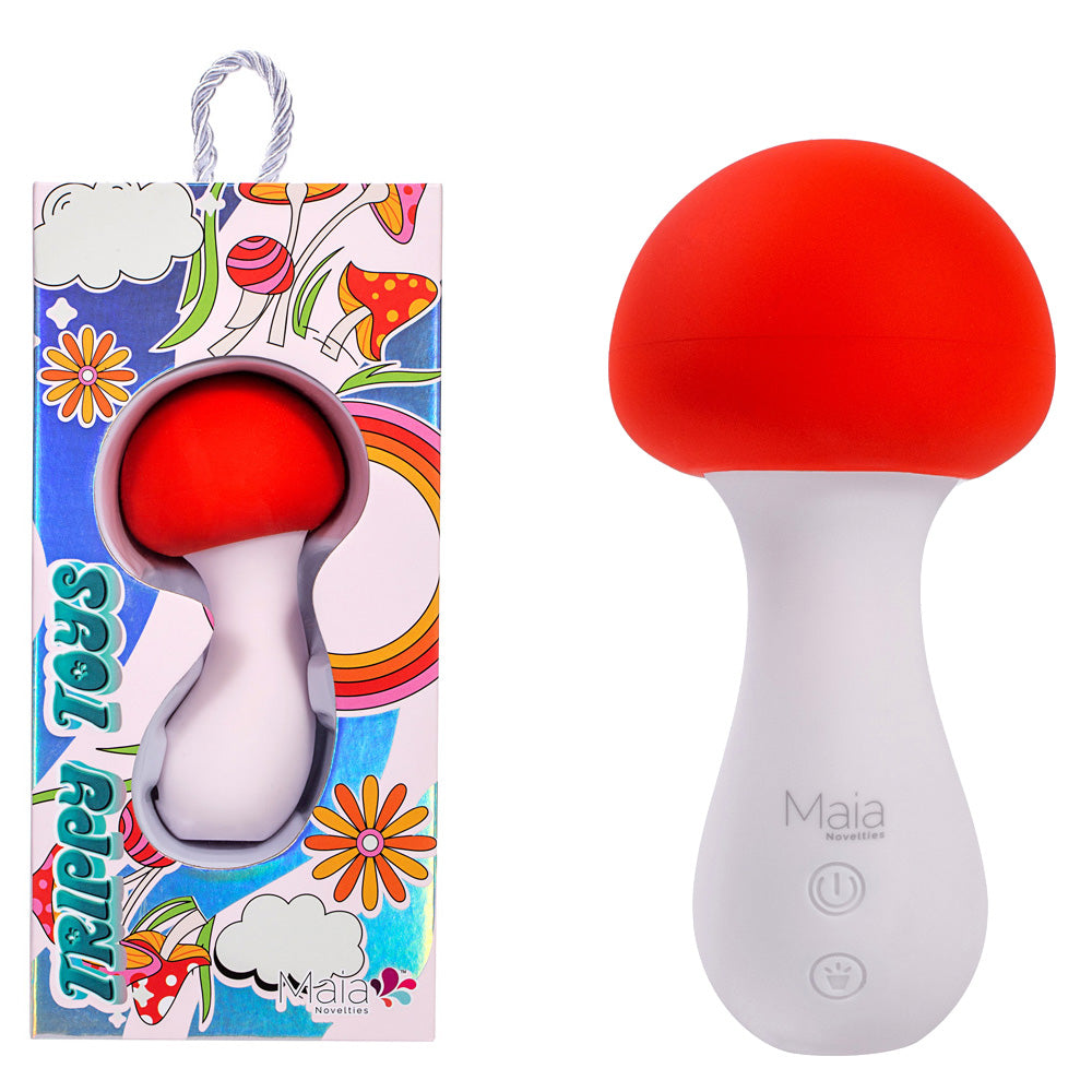 Maia SHROOMIE USB Rechargeable Mushroom Shaped Vibrator 11.5cm Maia Toys Main image
