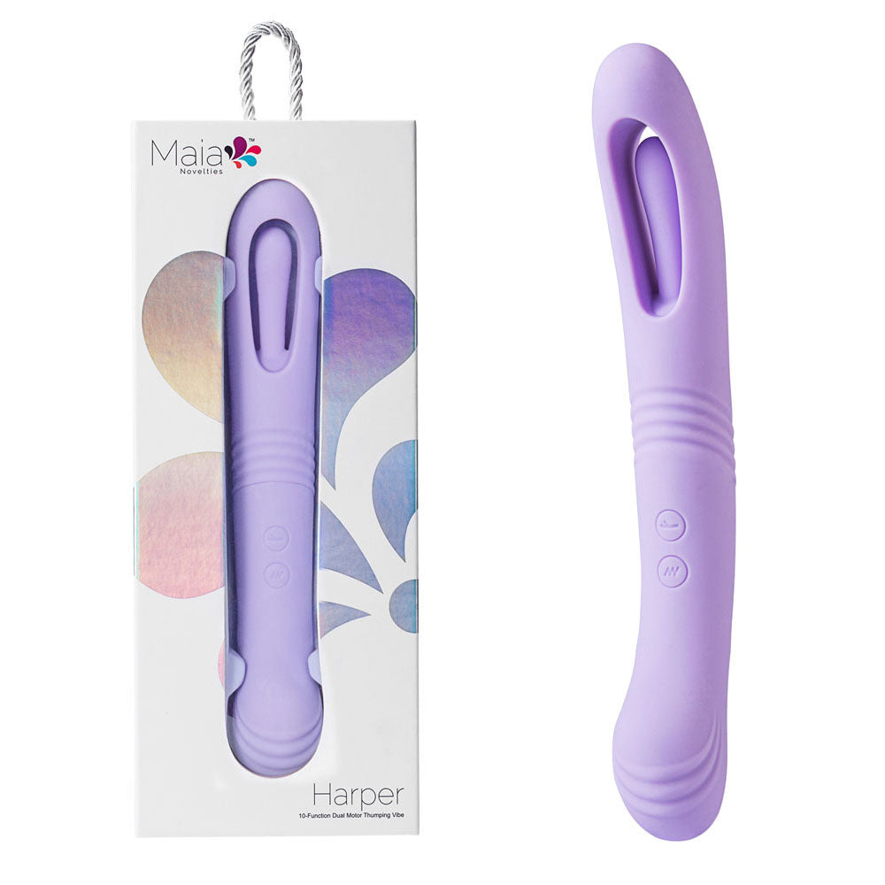 Maia HARPER USB Rechargeable Vibrator 24.1cm Maia Toys Main image