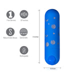 Maia Luna USB Rechargeable Bullet Vibrator 7.6cm Blue