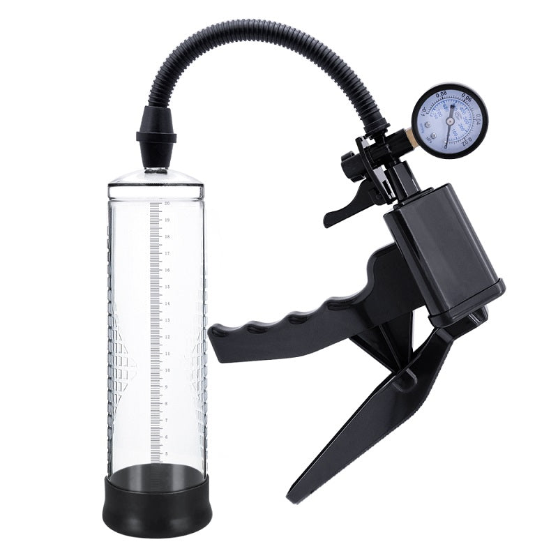 Rev Pump Gauge Pistol Grip Penis Pump Main image