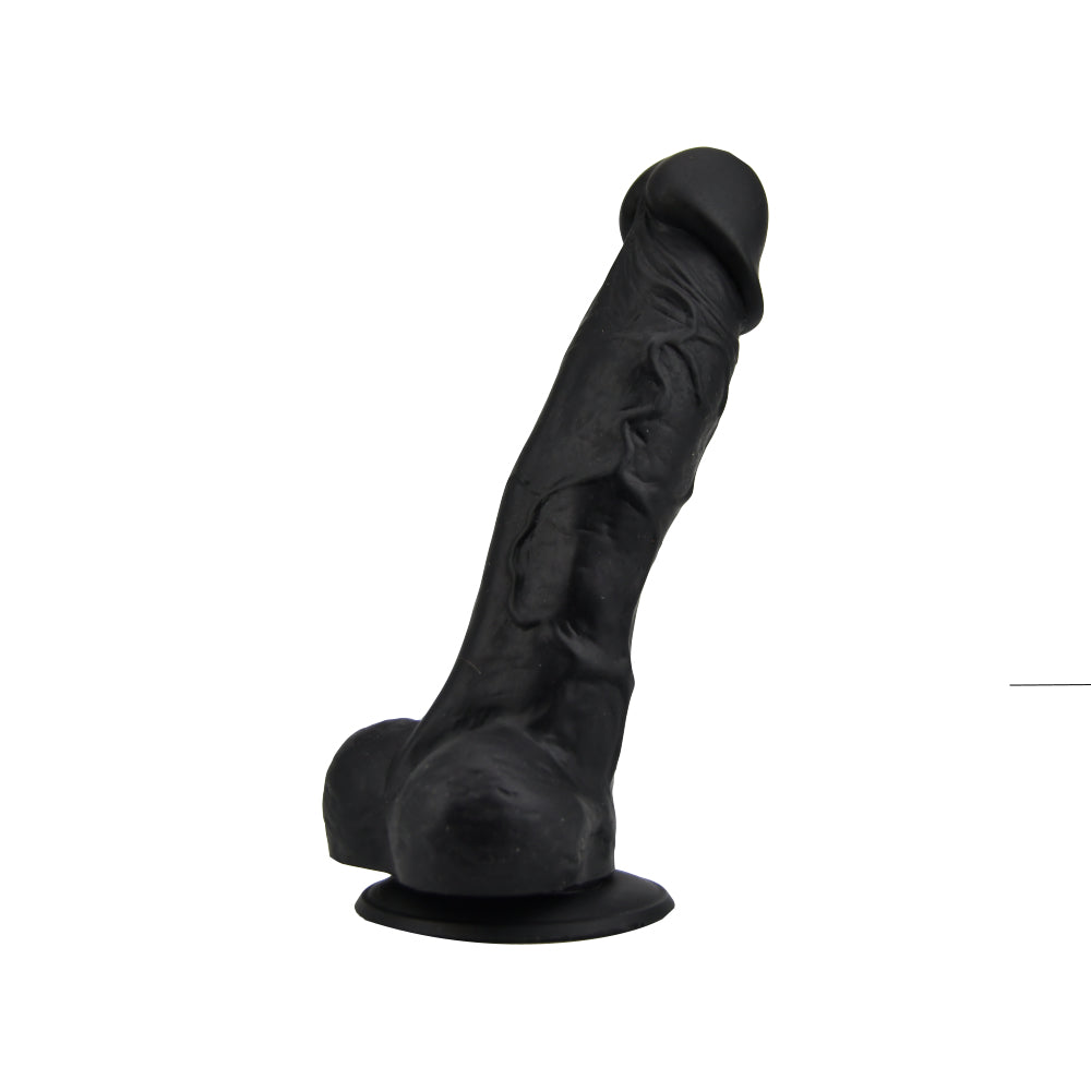 Loving Joy 7 Inch Realistic Silicone Dildo With Suction Cup & Balls