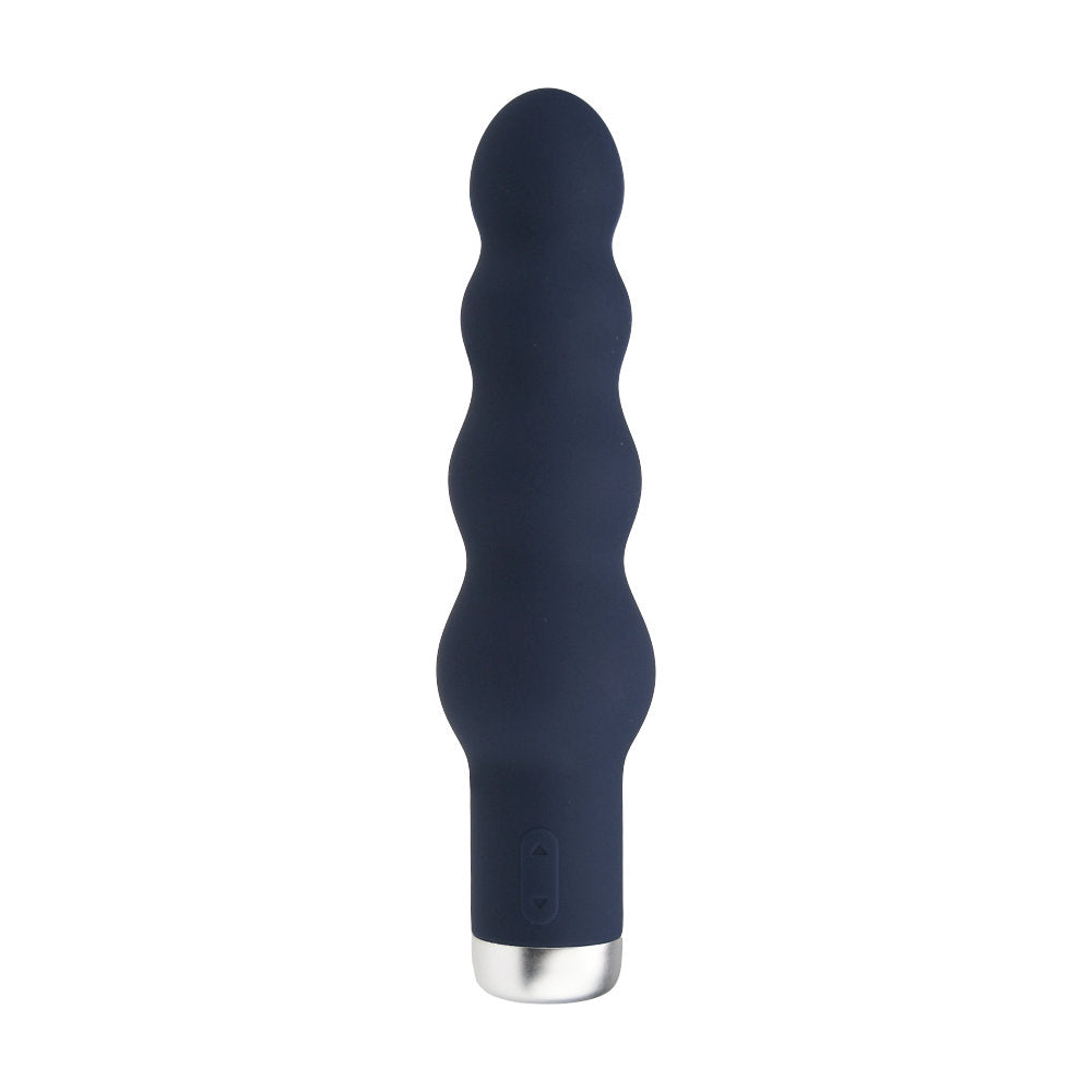 Nauti Silicone Ribbed Vibrator Main image