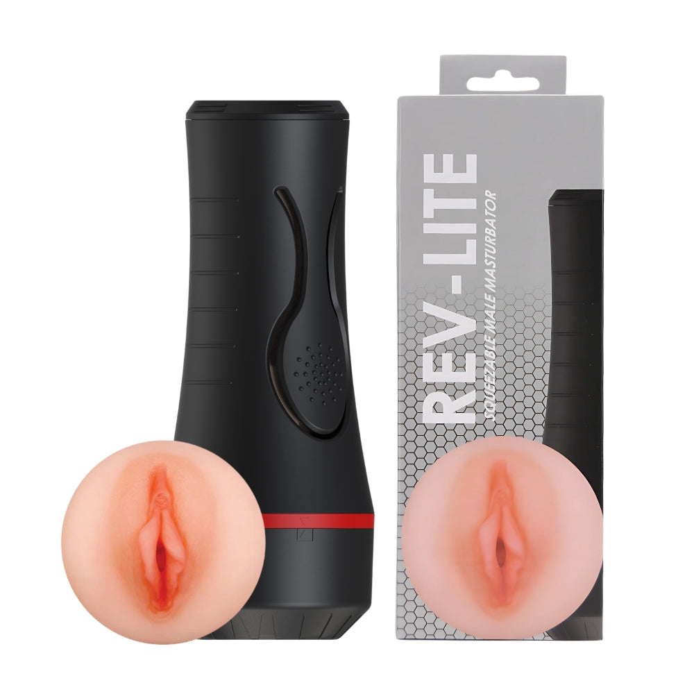 Rev Lite Squeezable Male Masturbator