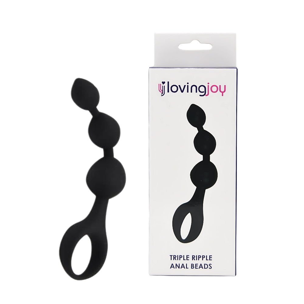 Loving Joy Triple Ripple Anal Beads Main image