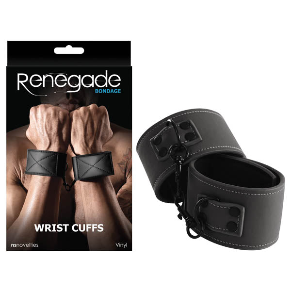 NS Novelties Renegade Bondage Wrist Cuffs Hand Restraints NS Novelties Main image