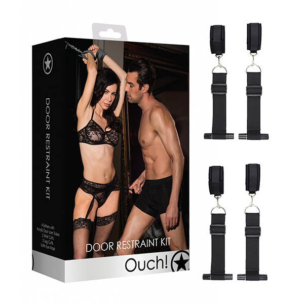 Ouch! Door Restraint Set Restraints Black Shots Toys Main image