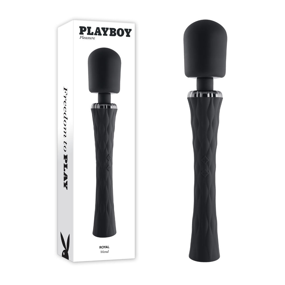 Playboy Pleasure ROYAL USB Rechargeable Massage Wand 29.2cm Playboy Pleasure Main image