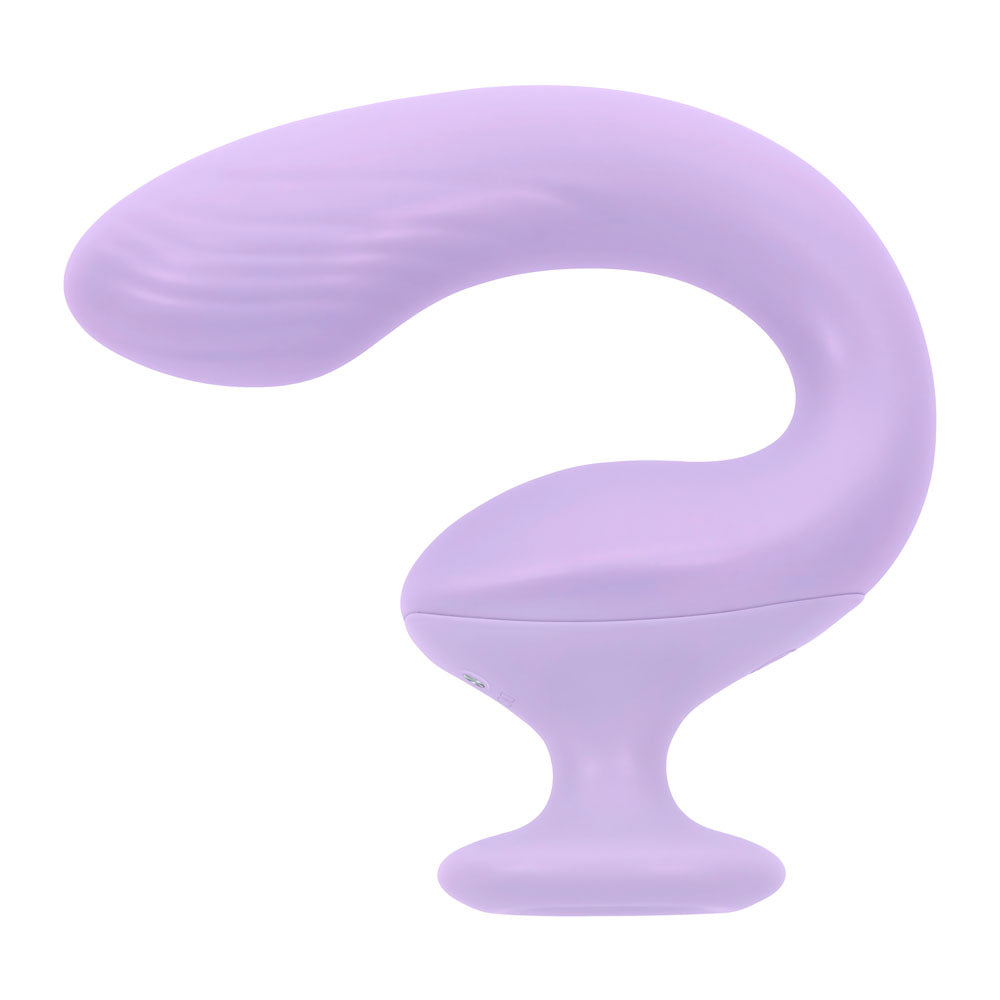 Playboy Pleasure REV ME UP USB Rechargeable Dual Motor Curved Vibrator Playboy Pleasure