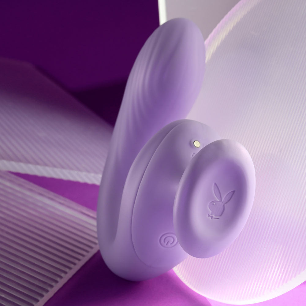 Playboy Pleasure REV ME UP USB Rechargeable Dual Motor Curved Vibrator Playboy Pleasure