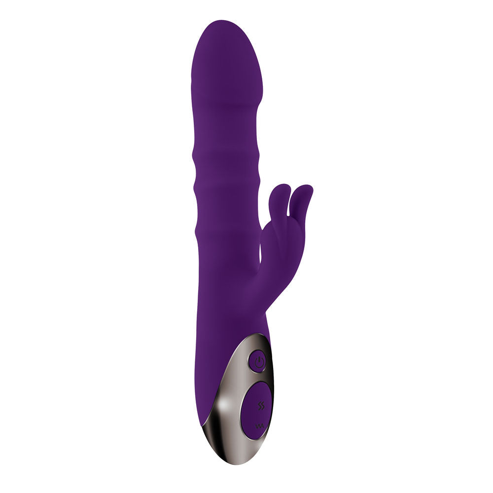 Playboy Pleasure HOP TO IT USB Rechargeable Rabbit Vibrator 23.5cm Secondary image