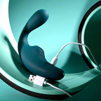 Playboy Pleasure CHARMER USB Rechargeable Vibrator With Clitoral Suction Playboy Pleasure