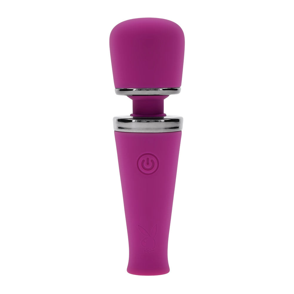 Playboy Pleasure MIC DROPUSB Rechargeable Vibrating Mini Massage Wand Secondary image