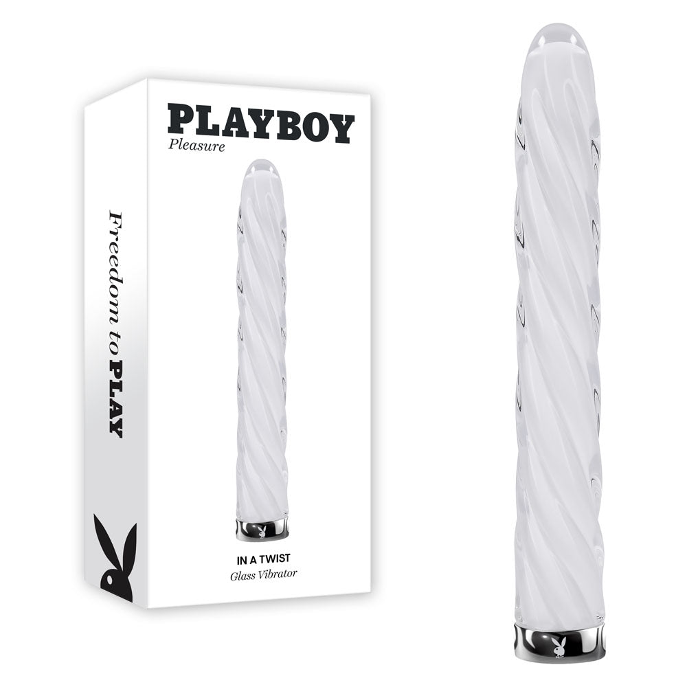 Playboy Pleasure IN A TWIST USB Rechargeable Vibrator Secondary image