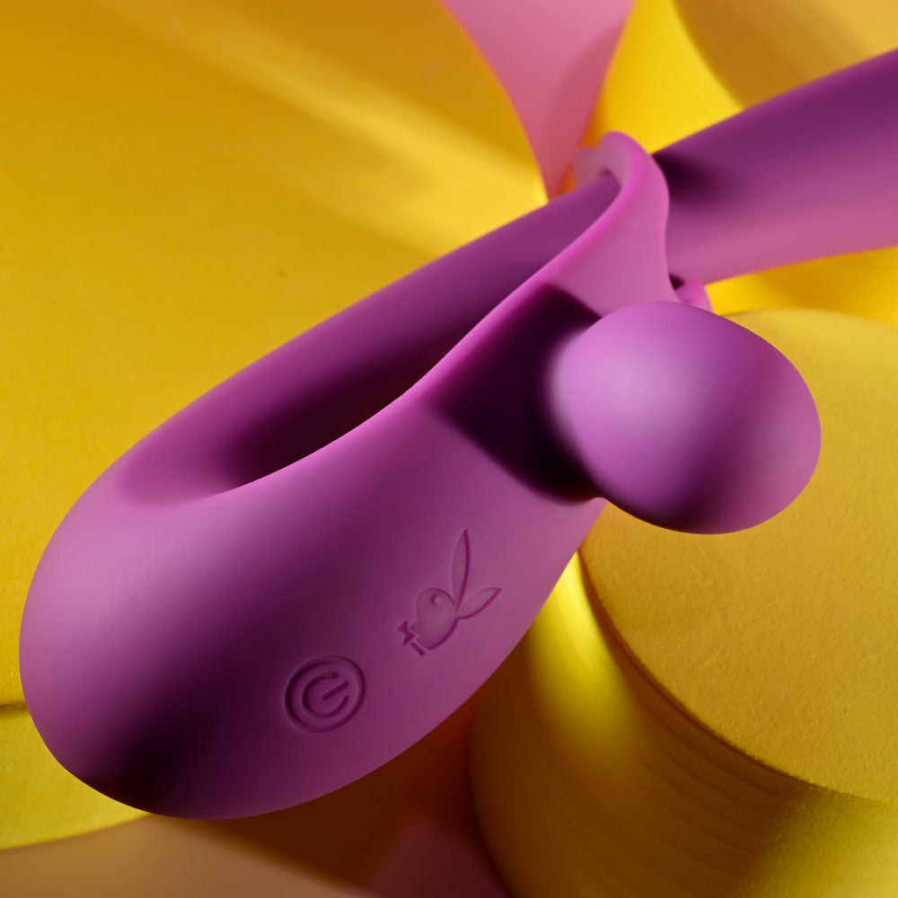 Playboy Pleasure CHA CHA SLIDE USB Rechargeable Rabbit Vibrator Playboy Pleasure