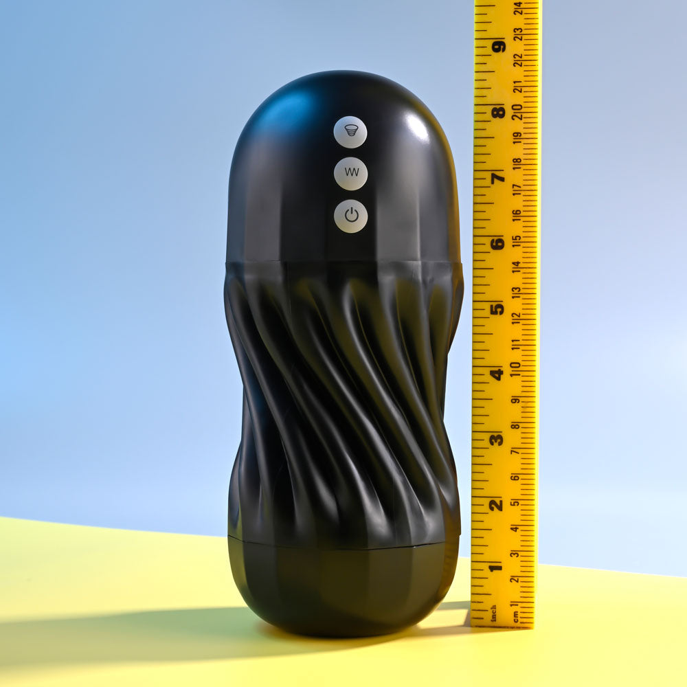 Playboy Pleasure SOLO USB Rechargeable Vibrating & Sucking Stroker Playboy Pleasure