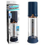 Pipedream Pump Worx Max Boost Penis Pump Blue Pipedream