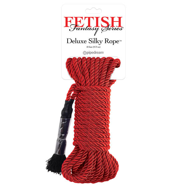 Pipedream Fetish Fantasy Series Deluxe Silky Bondage Rope 9.75 Metre Length Pipedream Main image