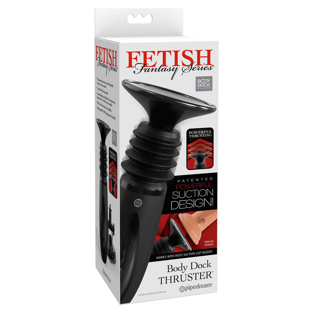 Fetish Fantasy Series Body Dock Handheld USB Rechargeable Thrusting Machine With Suction Base Pipedream Main image