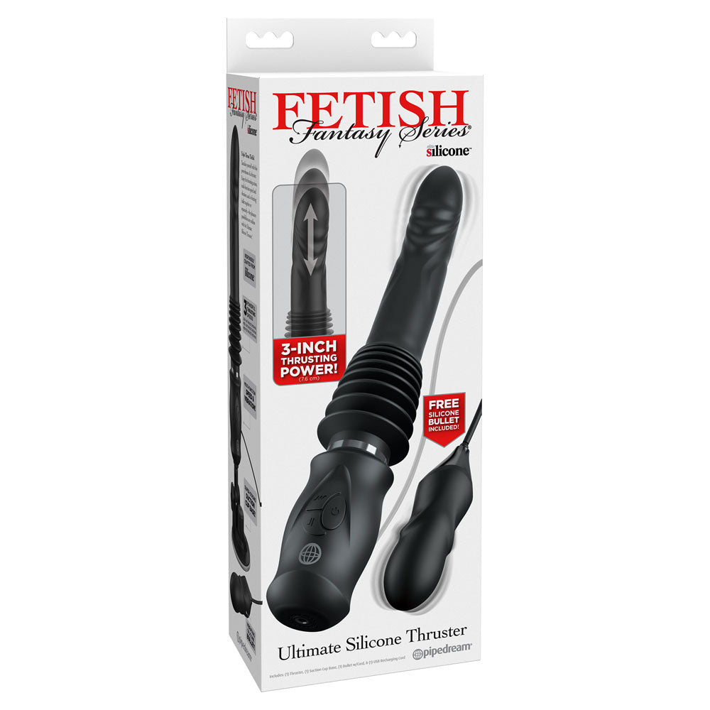 FFS Ultimate Silicone Thruster USB Rechargeable Thrusting Vibrator Pipedream