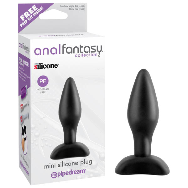 Pipedream Anal Fantasy Collection Mini Silicone Plug Butt Plug 3 Inch Pipedream Main image