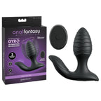 Pipedream Anal Fantasy Elite Gyro Milk Pro USB Rechargeable Gyrating Butt Plug Black Pipedream