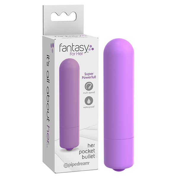 Pipedream Fantasy For Her Pocket Bullet Vibrator 3.75 Inch Pipedream Main image