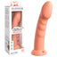 Pipedream Dillio Platinum Super Eight Dong 8 Inch Peach Pipedream