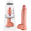 Pipedream King Cock Cock With Balls Dong 10 Inch Pipedream