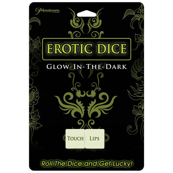 Pipedream Erotic Dice Glow In The Dark Couples Dice Game Pipedream