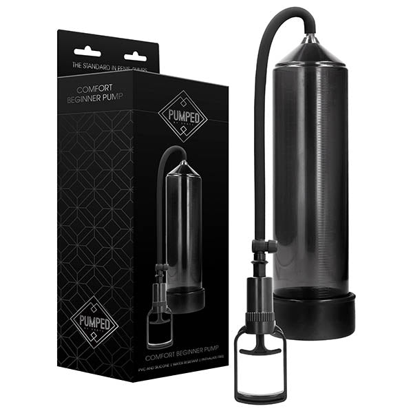Shots Toys Pumped Comfort Beginner Pump Penis Pump Black