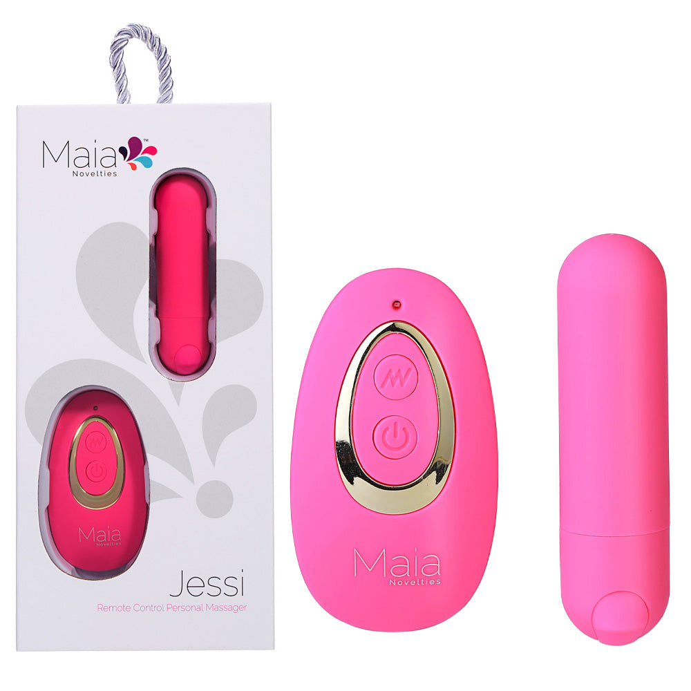 Maia JESSI USB Rechargeable Bullet Vibrator With Wireless Remote Maia Toys Main image