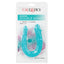 Cal Exotics AC / DC Double Dong Teal 12 Inch