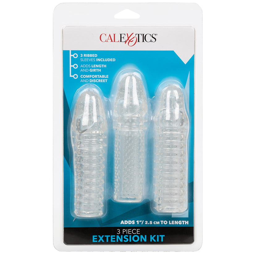 Cal Exotics 3 Piece Penis Extension Kit Main image