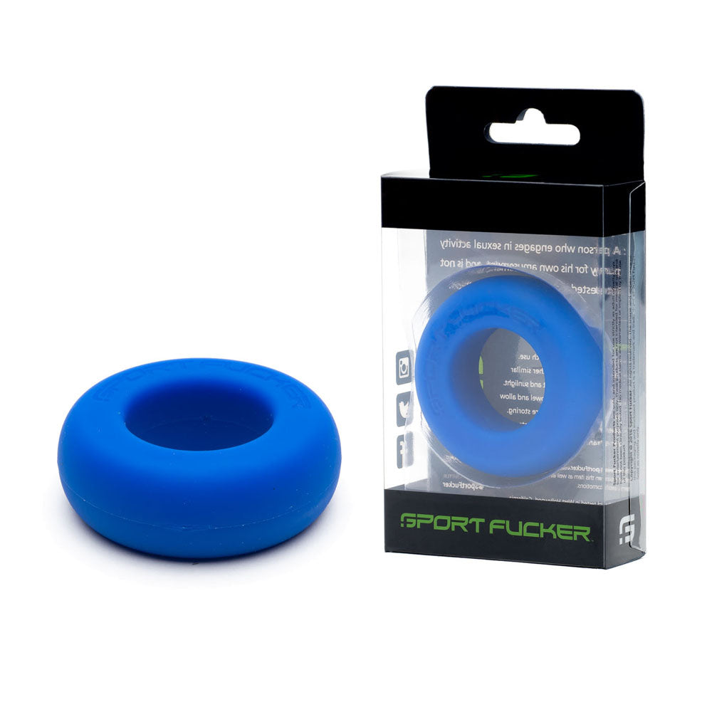 Sport Fucker Muscle Ring Cock Ring Blue Sport Fucker