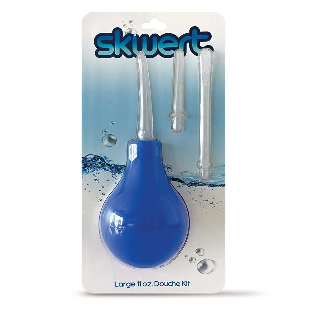 C1 Releasing Skwert Medium 325 ml Unisex Douche Kit 325ml / 11 Oz Blue C1 Releasing Main image