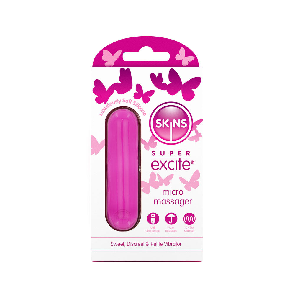 Creative Conceptions Skins Super Excite USB Rechargeable Bullet Vibrator Creative Conceptions