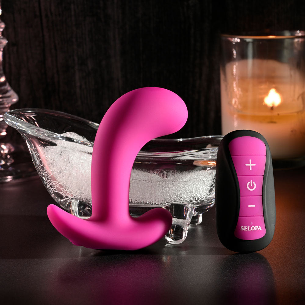 Selopa HOOKING UP USB Rechargeable Vibrator With Wireless Remote Secondary image