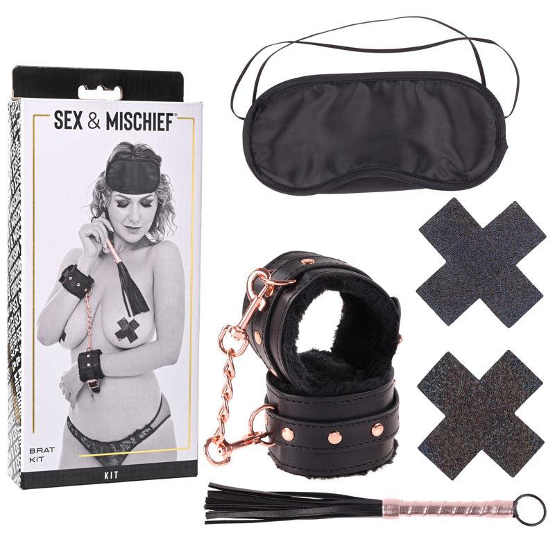 Sex & Mischief Brat Kit Beginner Bondage Kit 5 Piece Sportsheets Main image