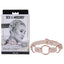 Sex & Mischief Peaches N CreaMe Ring Day Bondage Collar Peach Sportsheets
