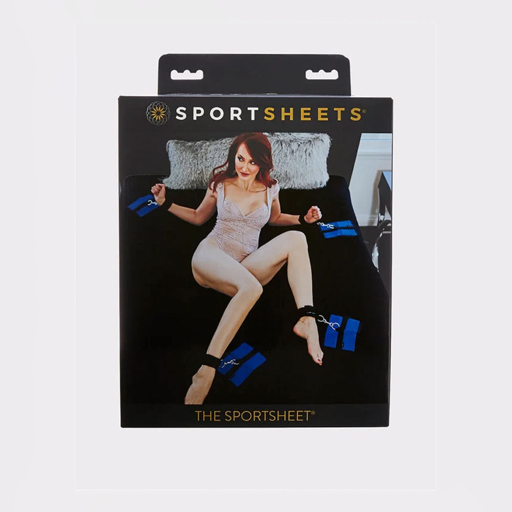 SPORTSHEETS The SportsheetBed Restraint Play System Fits Queen Size Bed Sportsheets
