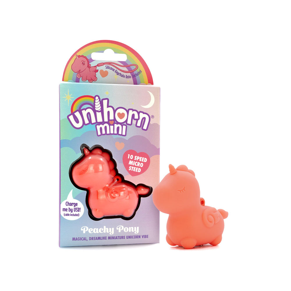 Creative Conceptions Unihorn Mini Peachy Pony USB Rechargeable Stimulator Creative Conceptions